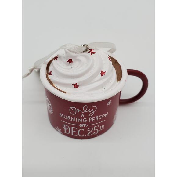 Hallmark Ornament - A Morning Person Mug - Picture 1 of 3